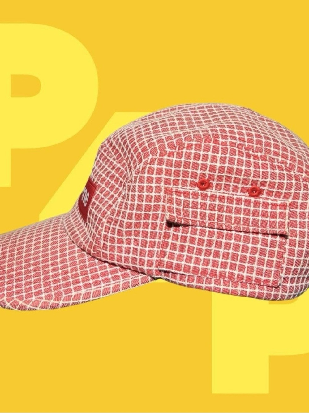 帽子 Supreme Denim Camp Cap Dyed Rust (22FW) Supreme Denim Camp
